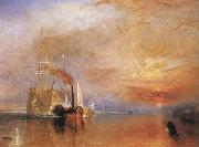 J.M.W. Turner The Fighting Temeraire tugged to her last Berth to be broken up 1838 oil